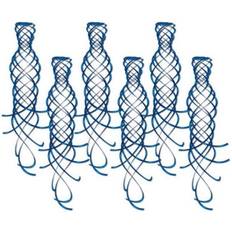 Beistle 57635-B Shimmering Whirls, Blue Pack Of 6