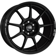 OZ Challenge HLT Matt Black White Lettering 8.5x18 5/112 ET35 B75