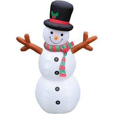 White Inflatable Decorations St Helens Inflatable Snowman 180cm