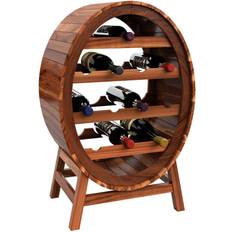 Casaria Barrel Design Wine Rack 50x90cm