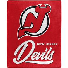 NHL New Jersey Devils Signature Raschel Blankets Red