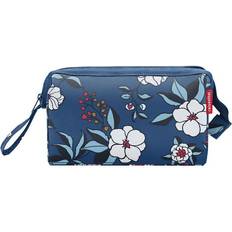 Reisenthel travelcosmetic garden blue Kulturbeutel, blau