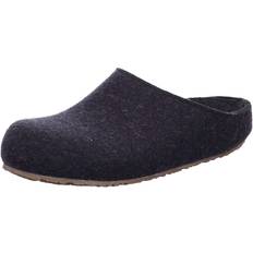 Haflinger Men's Low-Top Slippers, Grey Graphit 377