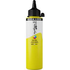 Daler Rowney System 3 Fluid Acrylic Lemon Yellow 250ml