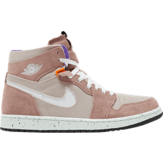 Nike Air Jordan 1 Zoom CMFT M - Fossil Stone/Fossil Rose/Psychic Purple/White