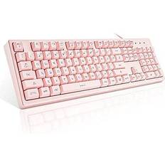 Keyboard pink Basaltech Pink Keyboard with