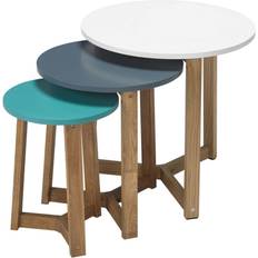 LPD Furniture Jasper Of Oak-Funky Nesting Table