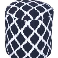 Homescapes Ikat Circular Foot Stool