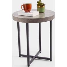 Black Small Tables VonHaus Grey Side Small Table