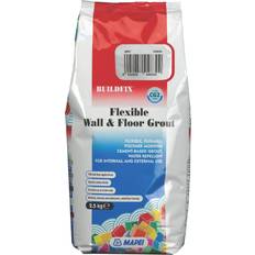 Tiles Mapei Flexible Coloured Wall & Floor Grout Grey 2.5kg