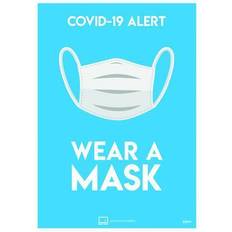 Avery Wear A Mask Poster A4 Pack 2