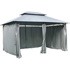 OutSunny Vented 2-Tier Top Gazebo 3.05x4 m