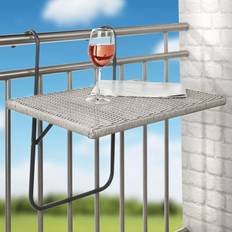 Grey Balcony Tables HI Folding Balcony Table