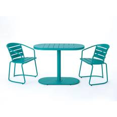 Contemporary Home Living Noble Matte Bistro Set