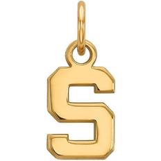 LogoArt Women's Michigan State Spartans Gold Plated Pendant