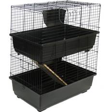 Little Friends Double Tier Rabbit Cage 80cm