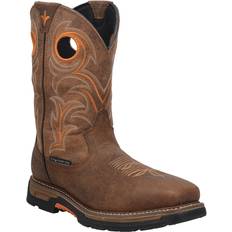 13.5 - Men High Boots Dan Post Storms Eye Comp Boots - Brown/Orange