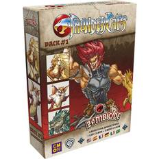 CMON Zombicide Thundercats Character Pack #1 Set of Thundercats Miniatures Compatible with Zombicide Black Plague and Greene Horde Ages 14 1-6 Players Average Playtime 60 Minutes Made