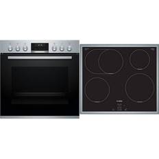 Bosch Ceramic Cookers Bosch HND615LS61 Herdset