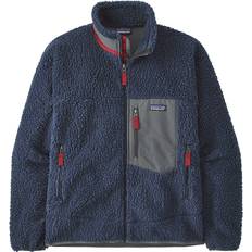 Patagonia Tops Patagonia Men's Classic Retro X Fleece Jacket - New Navy w/Wax Red