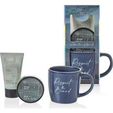 Style & Grace The Kind Edit Co Skin Expert Mug Set 60ml Beard Balm, 70ml Beard Shampoo, Mug