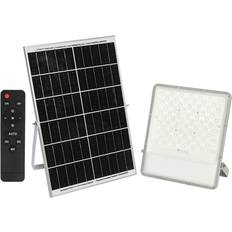 ENER-J 200W LED Floodlights with Solar Panels, 30W Solar