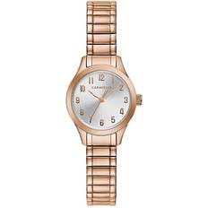 Caravelle by Bulova Rosetone with Expansion Bracelet