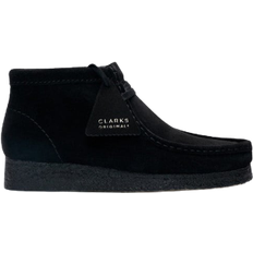 Clarks Wallabee - Black Leather