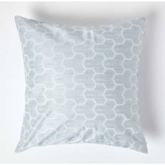 Homescapes Jacquard Cushion Cover Blue (60x60cm)