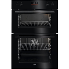 AEG Dual - Fan Assisted Ovens AEG DCE531160B Built-In Black