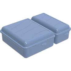 Rotho Fun, Vorratsdosen Lunchbox, Blau