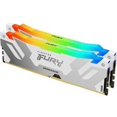 Kingston 32 GB - DDR5 RAM Memory Kingston Fury Renegade RGB White DDR5 6000MHz 2x16GB (KF560C32RWAK2-32)