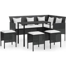 VidaXL Garden Dining Chairs Garden & Outdoor Furniture vidaXL 5 Outdoor Lounge Set