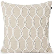 Lexington Rope Deco Cushion Cover White, Beige (50x50cm)