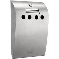 TKG ashtray, a letter box shape, stainless steel