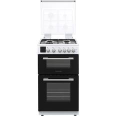 50cm - Silver Gas Cookers Montpellier MDGO50LW Silver, Grey, White