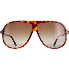 Tom Ford Women Sunglasses Tom Ford Shield Unisex Havana Brown Gradient Spencer