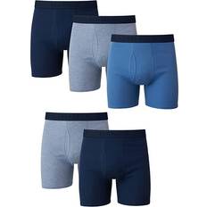 Hanes Ultimate Boxer Briefs 5-Pack - Blue/Multi