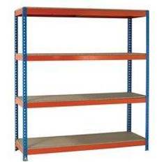 Silver Shelving Systems VFM Orange/Zinc Heavy Shelving System