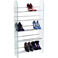 Glasses Shoe Racks Techstyle Luxor 5 Tier Shoe Rack