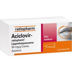 Aciclovir ratiopharm Lippenherpescreme 2