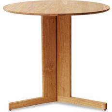 Form & Refine Trefoil Oiled Oak Dining Table 75cm