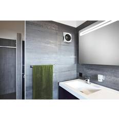 Silver Bathroom Extractor Fans HiB Mounted