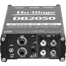 OnStage DB2050 Active Multi-Media DI Box