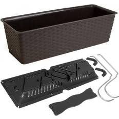 Prosperplast Window Box Ratolla Umbra 49x16x17.5cm