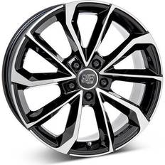 MSW 42 Gloss Black Polished 8x19 5/112 ET45 B73.1