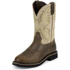 Stampede Rnd Waxy Work 11EE Brown, Blue