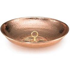 Good Directions 100% Pure Copper Rain Chain Basin, Large 16-1/2 Hammered