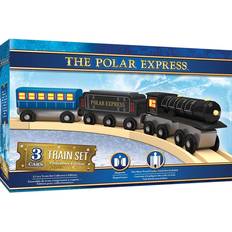 masterpieces the polar express real wood toy train set