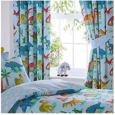 Portfolio Home Club Dinosaurs Lined Pencil Pleat